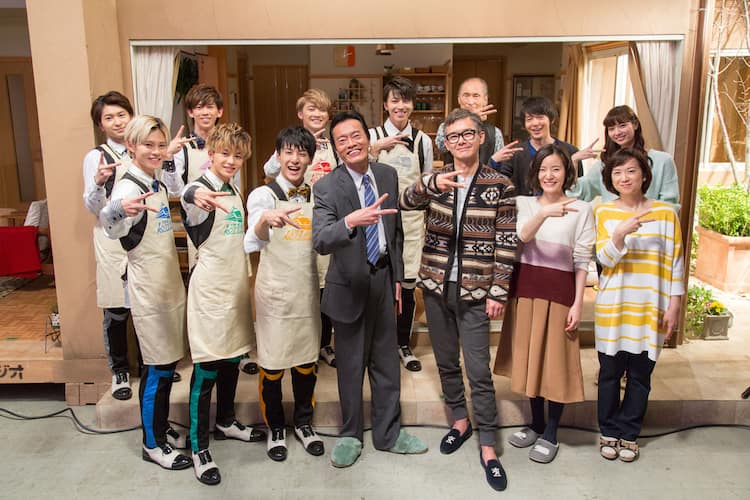 超特急が手作りお汁粉で遠藤憲一 渡部篤郎にエール 生歌披露も 音楽ナタリー