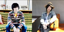 山中さわお（the pillows、THE PREDATORS）とホリエアツシ（ストレイテナー）。