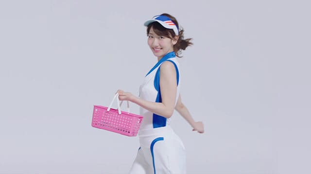 柏木由紀 (c)AKS - AKB48×バイトル、新CMで“神7”がバイトの制服姿