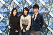 左より松岡茉優、森高千里、渡部建。 (c)フジテレビ