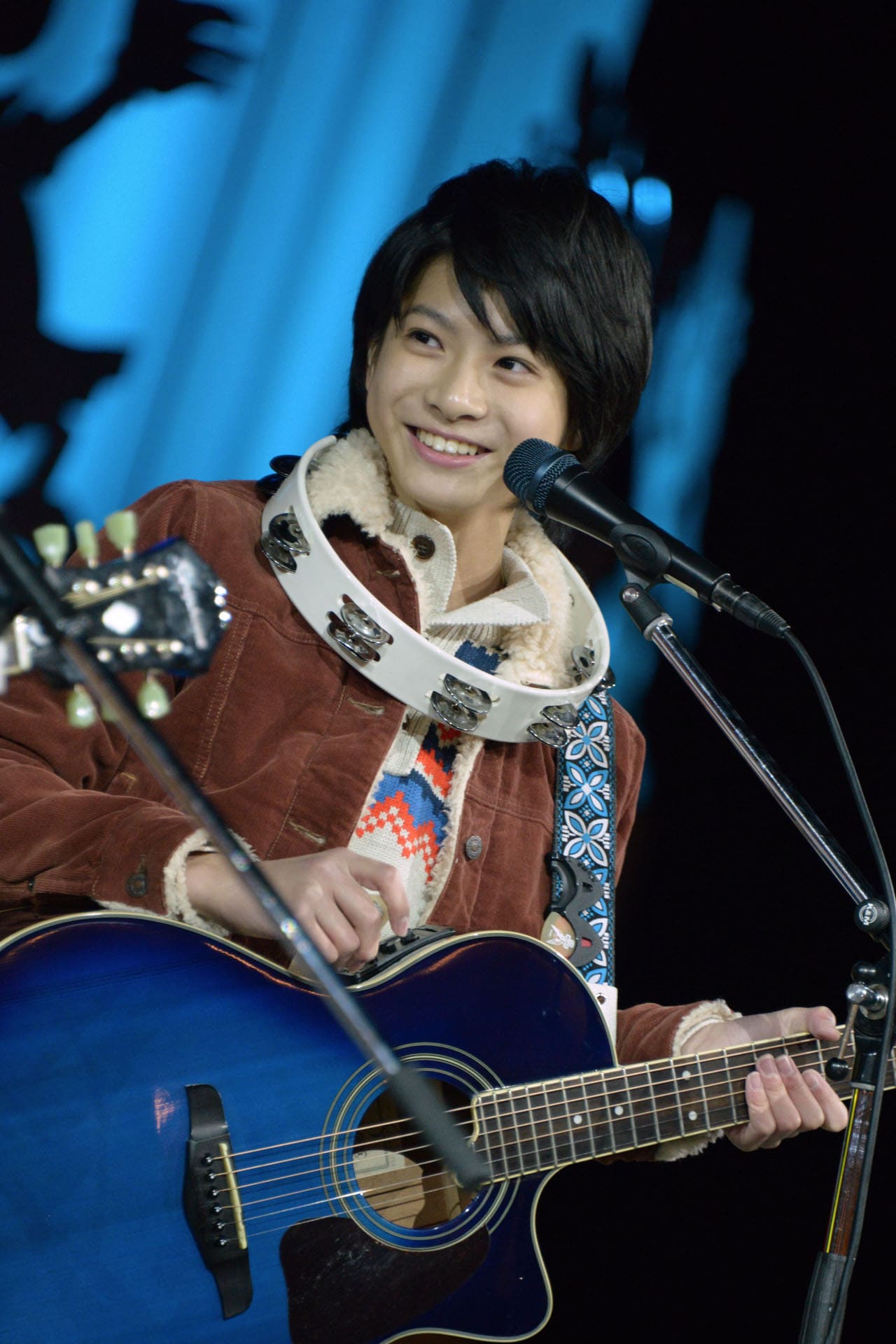 高田彪我 - さくらしめじ“キラキラお星様”の下で歌声届けた