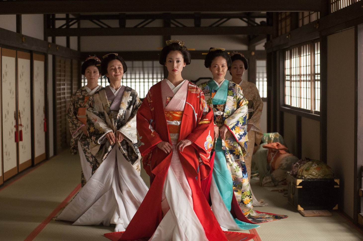フジテレビ「大奥」のワンシーン。(c)フジテレビ