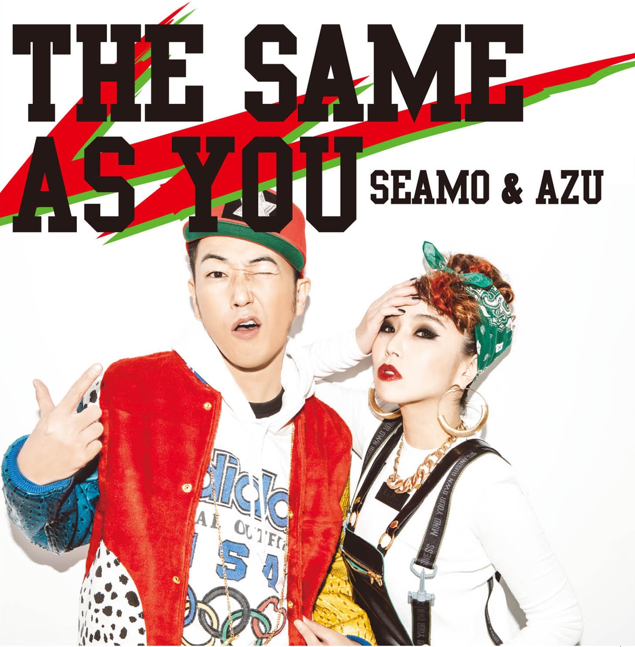 SEAMO & AZU「THE SAME AS YOU」ジャケット