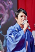 「モンスターハンター・ザ・リアル」プロデューサーの辻本良三。