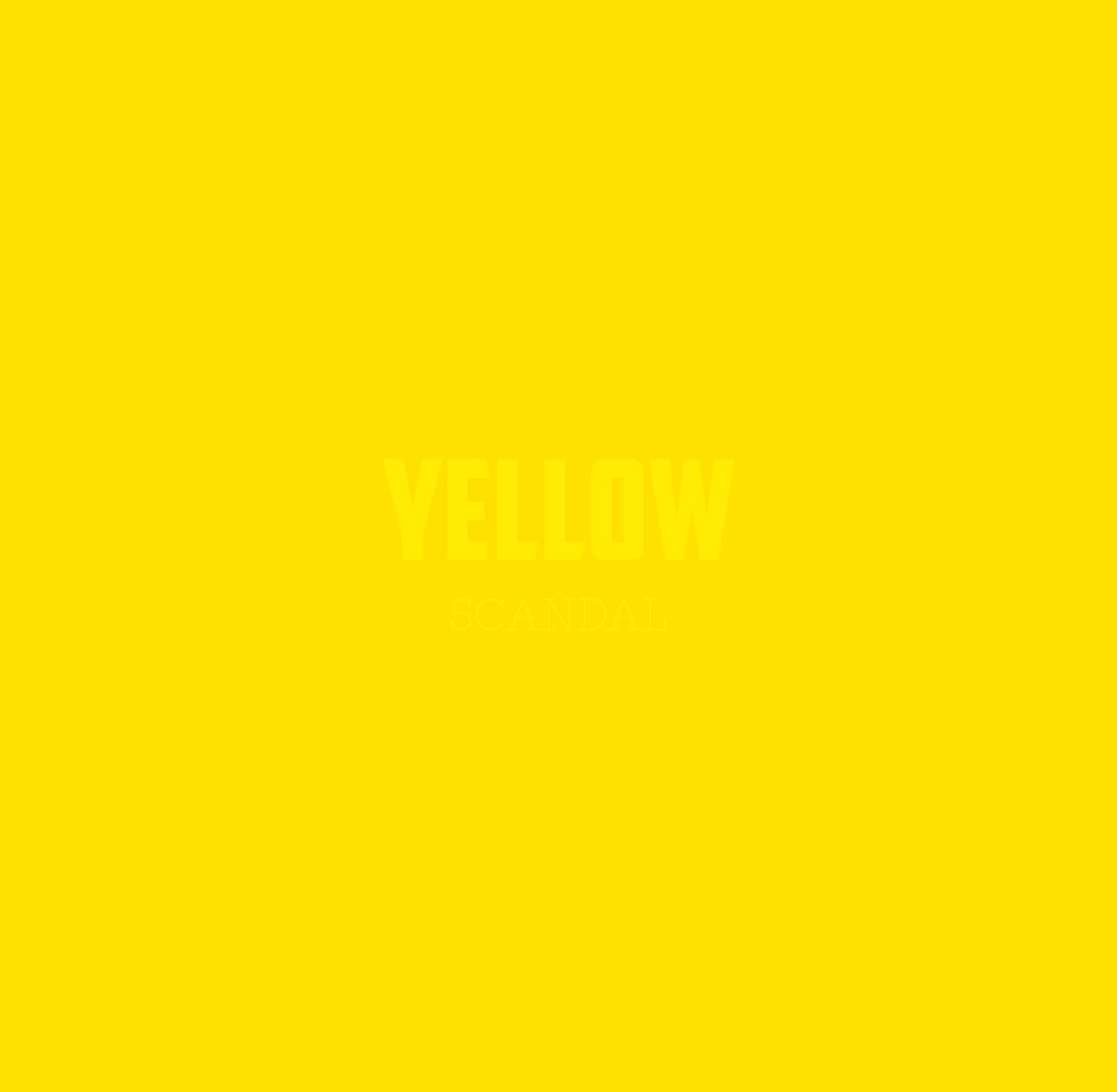 SCANDAL「YELLOW」完全生産限定盤ジャケット