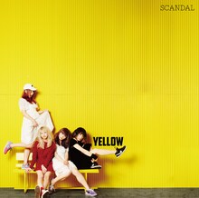 SCANDAL「YELLOW」通常盤ジャケット