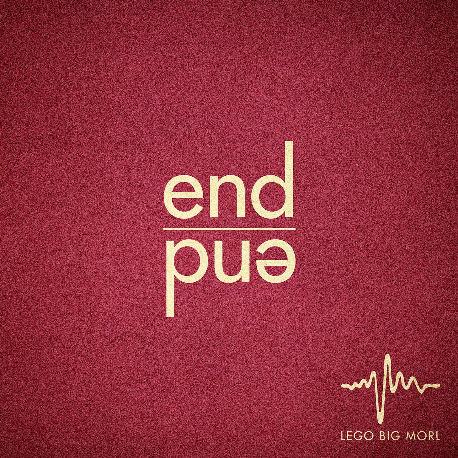 LEGO BIG MORL「end-end」ジャケット