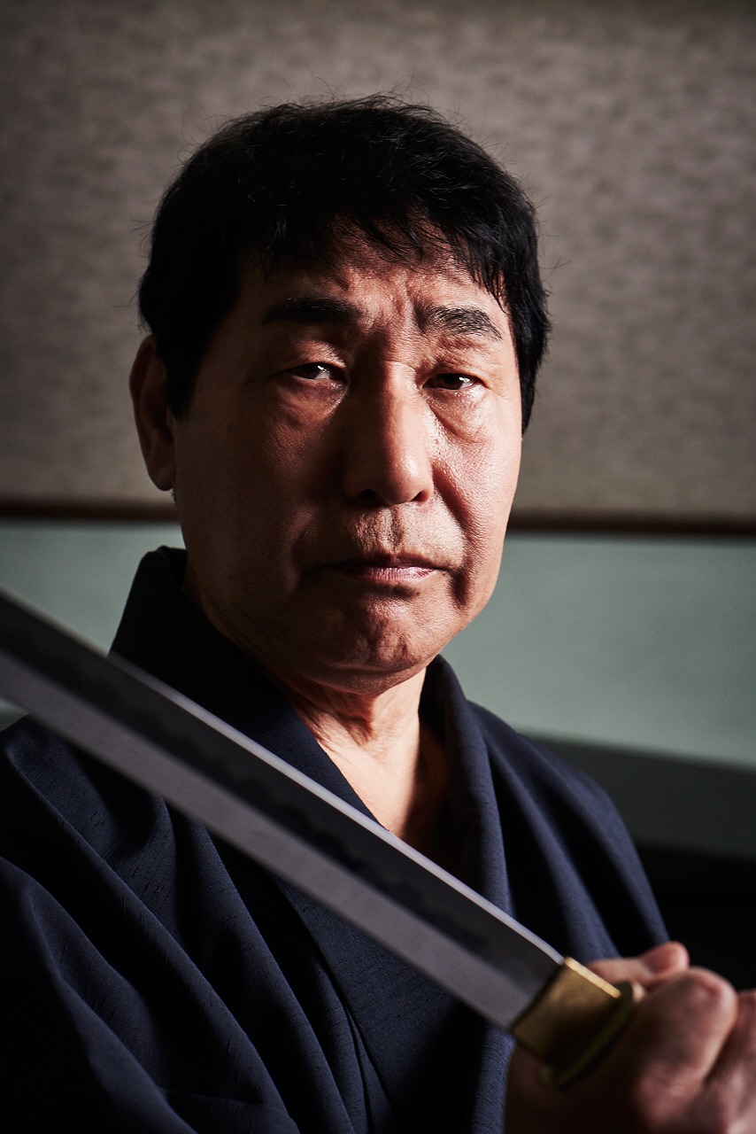 主人公・柴田源治に扮した蛭子能収。(c)2016『任侠野郎』製作委員会