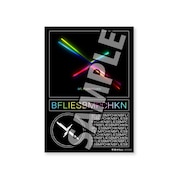 BUMP OF CHICKEN「Butterflies」全国CDショップ＆オンラインショップ購入者特典のステッカーシートのデザイン。