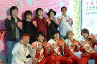 「『渋谷のラジオ×キットカット 受験生応援ラジオ特番』オープニングイベント」の様子。