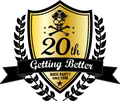 「Getting Better 20th Anniversary」ロゴ