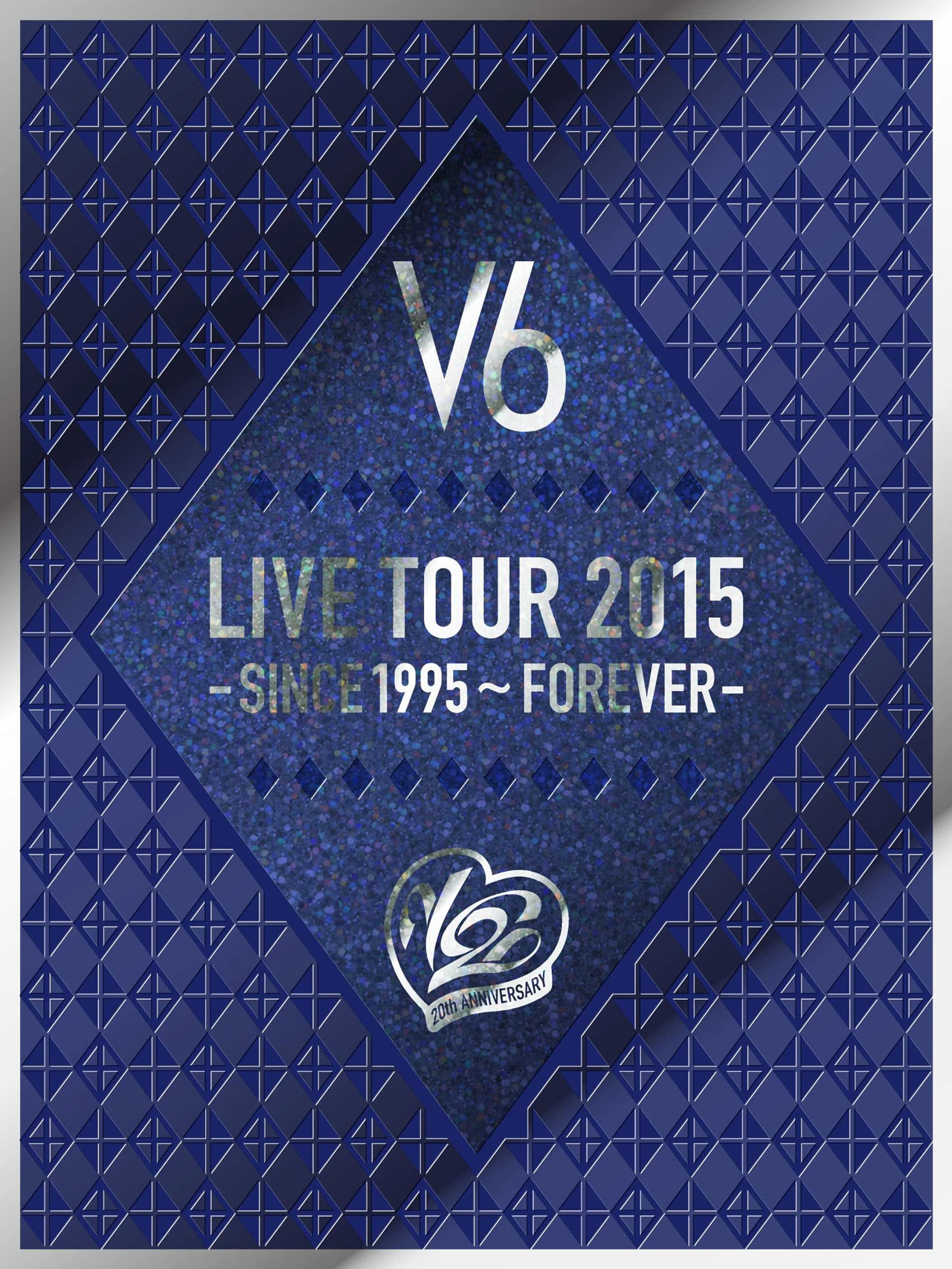 V6「V6 LIVE TOUR 2015 -SINCE 1995～FOREVER-」初回限定B盤ジャケット