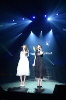 左から小嶋陽菜、峯岸みなみ。(c)AKS