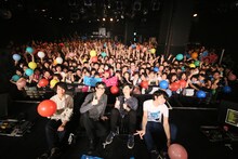 夜の本気ダンス「夜の本気ダンスのワンマン『G-A-SHOW！』」東京・渋谷CLUB QUATTRO公演の様子。（撮影：石崎祥子）