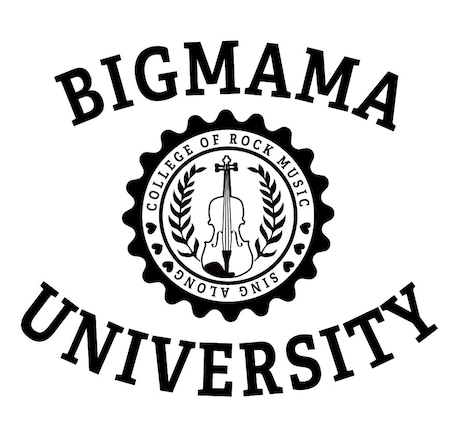 「Welcome to BIGMAMA University」ロゴ