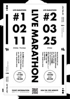 KEN THE 390「LIVE MARATHON」フライヤー