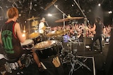 BUZZ THE BEARS「Q TOUR 2015-2016」東京・渋谷CLUB QUATTRO公演の様子。(撮影:桝田哲也)