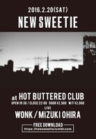 「NEW SWEETIE Vol.1」フライヤー