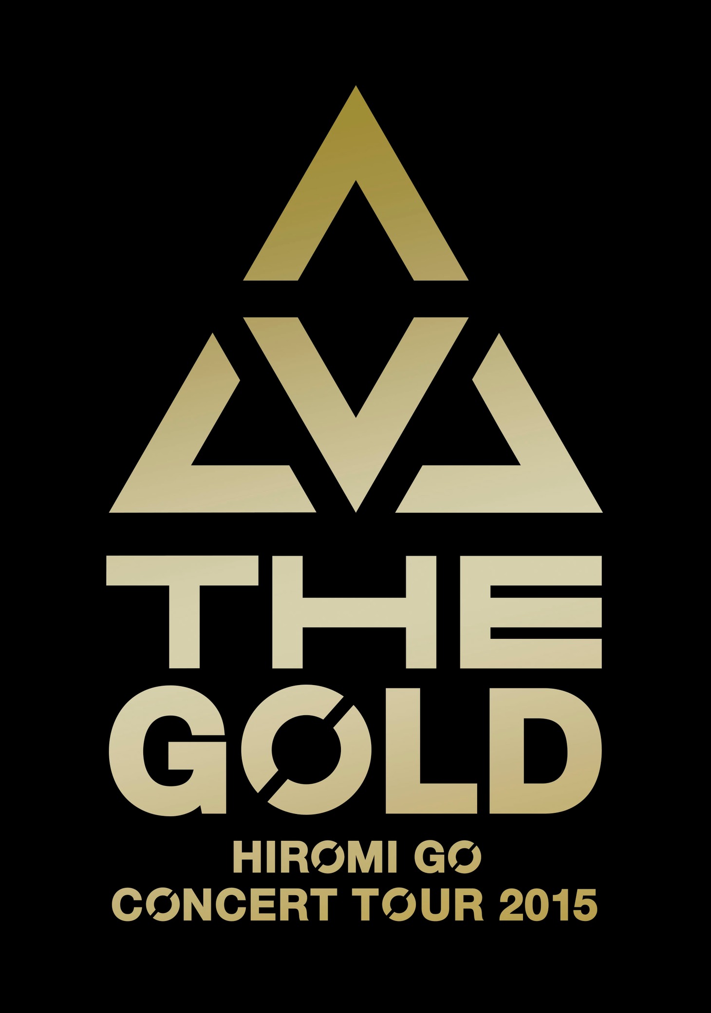 郷ひろみ「Hiromi Go Concert Tour 2015 THE GOLD」Blu-ray / DVD初回限定盤ジャケット