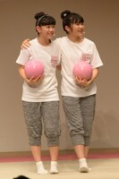 左から黒澤美澪奈、大賀咲希。