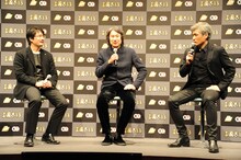 左から鈴木亮浩氏、シブサワ・コウ氏、吉川晃司。