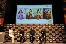 好きな三国志の登場人物を解説する吉川晃司。