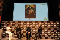 好きな三国志の登場人物を解説する吉川晃司。