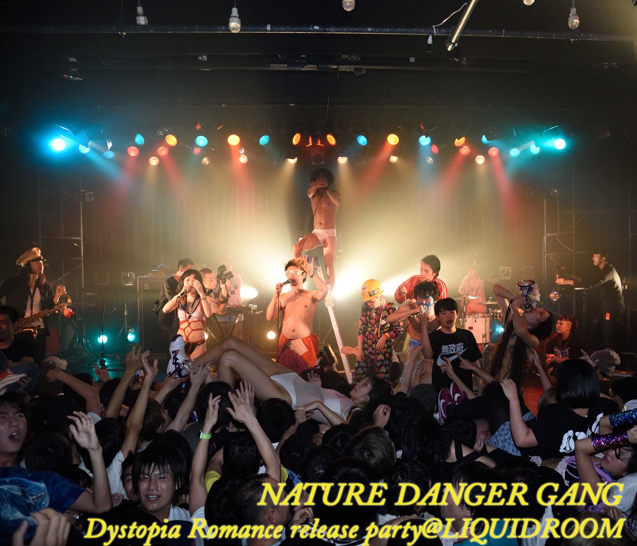 NATURE DANGER GANG「Dystopia Romance release party@LIQUIDROOM」ジャケット