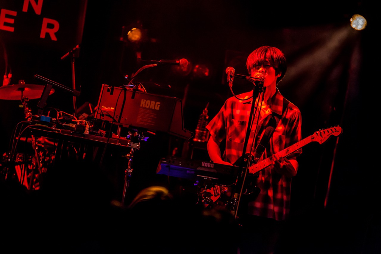 木幡太郎（G, Vo, Syn / avengers in sci-fi）（Photo by Takashi "TAKA" Konuma）