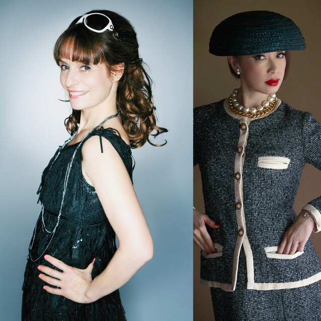 左からクレモンティーヌ、野宮真貴。