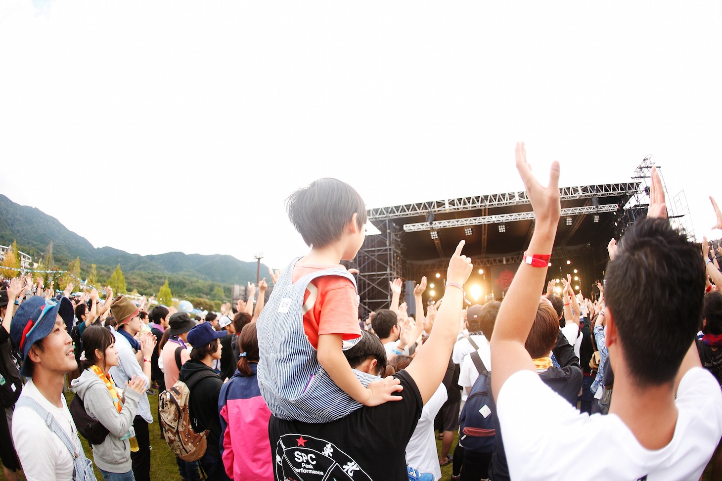「中津川 THE SOLAR BUDOKAN 2015」の様子。