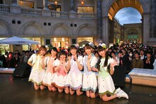 i☆Ris「Goin' on」リリース記念イベントの様子。