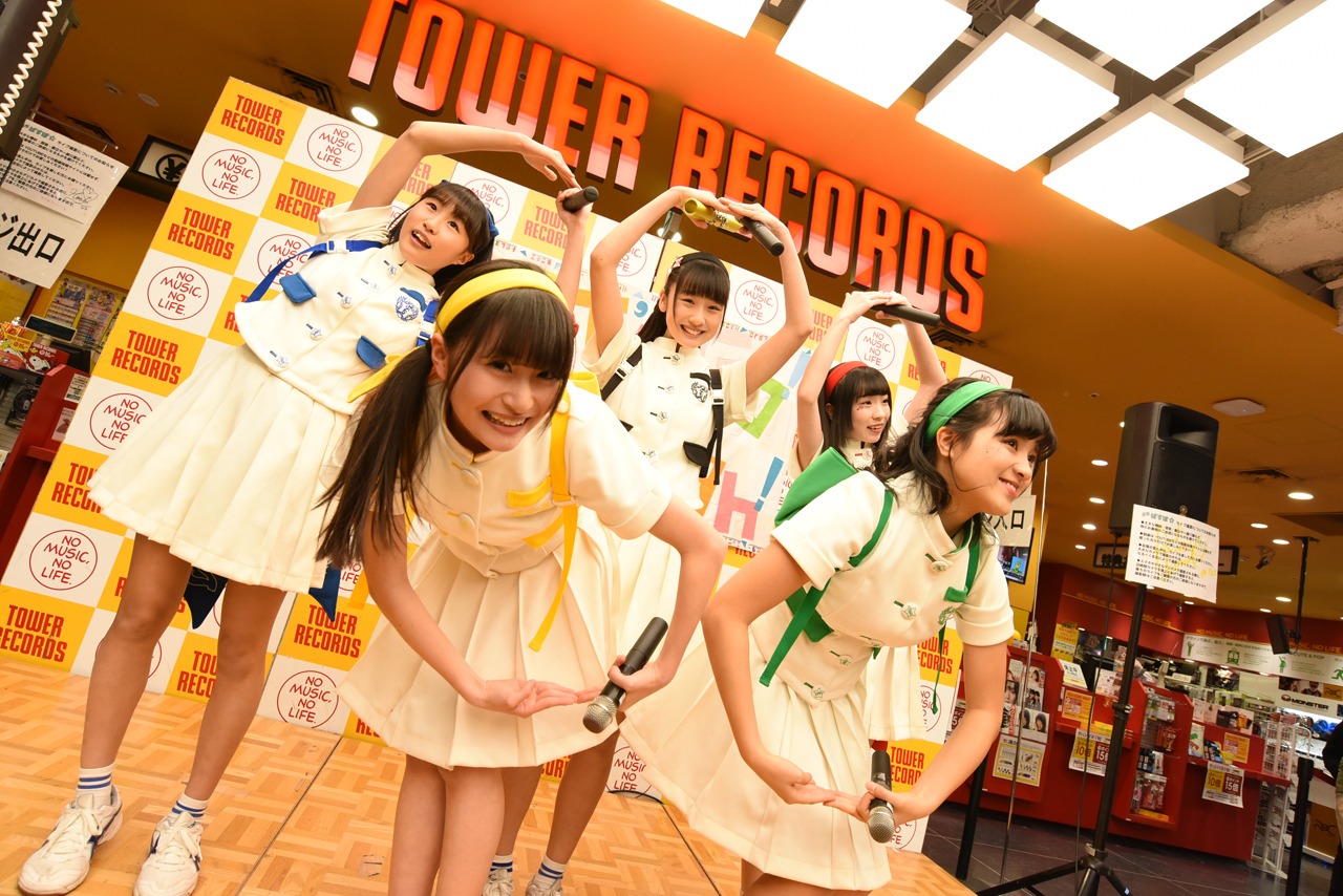 ぷちぱすぽ☆「Go Fight! Fly High!」リリース記念イベントの様子。