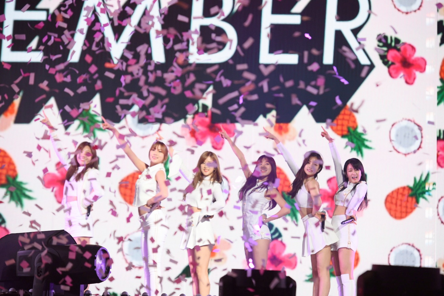 韓国からのゲストであるApink。（写真提供：KKBOX）