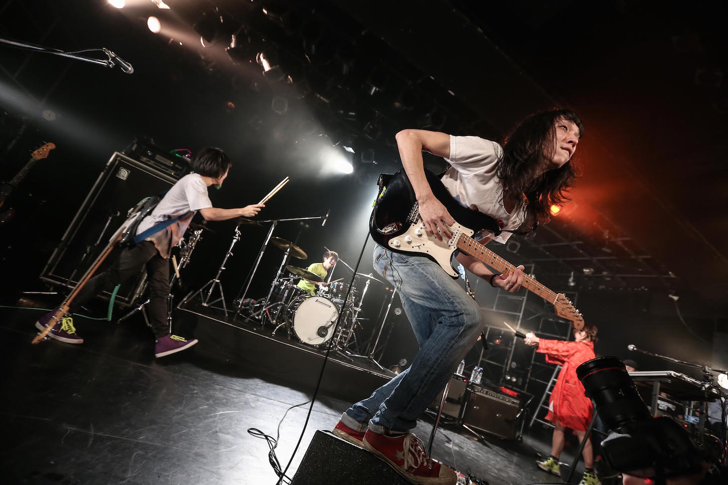 「Wienners presents みずいろときいろ TOUR」東京・LIQUIDROOM公演の様子。（撮影：藤井拓）