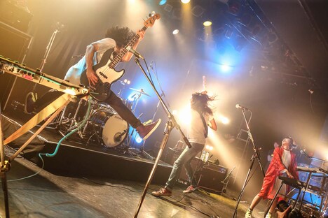 「Wienners presents みずいろときいろ TOUR」東京・LIQUIDROOM公演の様子。（撮影：藤井拓）