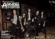 Asking Alexandria香港公演フライヤー