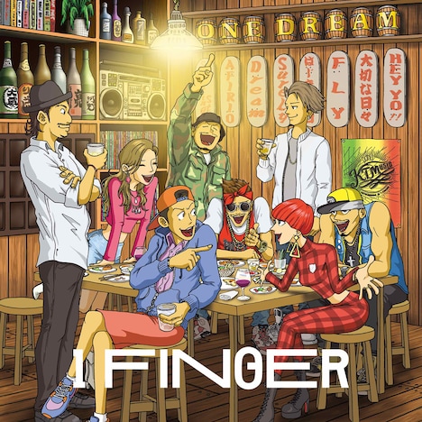 1 FINGER「ONE DREAM」CD+DVD盤ジャケット