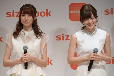 衛藤美彩と白石麻衣。