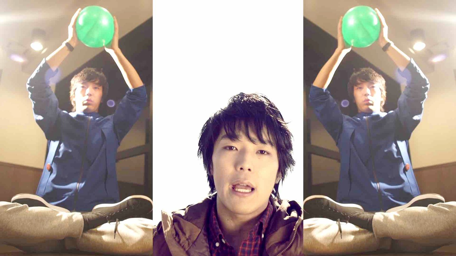 金木和也「ダンシャリーナ」ミュージックビデオのワン―シーン。