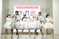 ロッカジャポニカ「ワールドピースツアー」1月27日公演第2部の様子。（撮影：笹森健一）
