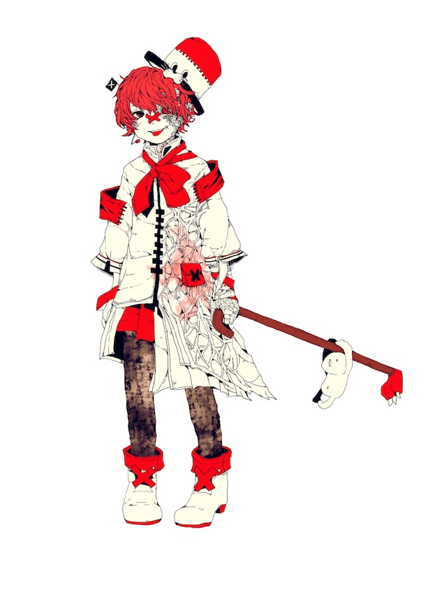 「VOCALOID4 Library Fukase」のオリジナルキャラクター。