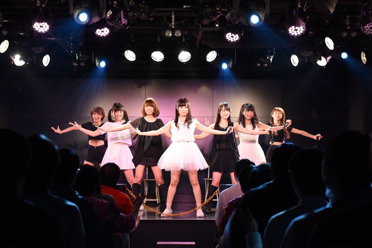 「LinQ 全国出前公演～始めました～」の様子。