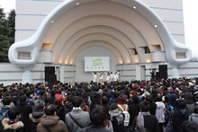 Little Glee Monsterフリーライブの模様。（写真提供：ソニー・ミュージックレコーズ）