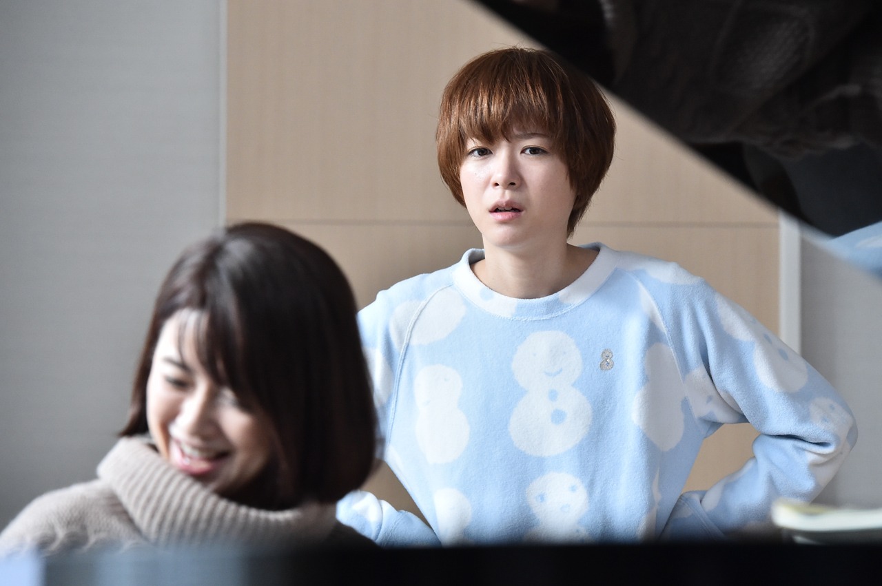 TBS系ドラマ「家族ノカタチ」第3話のワンシーン。(c)TBS