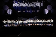 欅坂46のライブの様子。(写真提供:ニッポン放送)