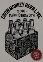 「SNOW MONKEY BEER LIVE 2016」メインビジュアル