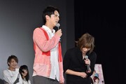 「薄桜鬼 SSL ～sweet school life～ THE MOVIE」完成披露イベントの様子。