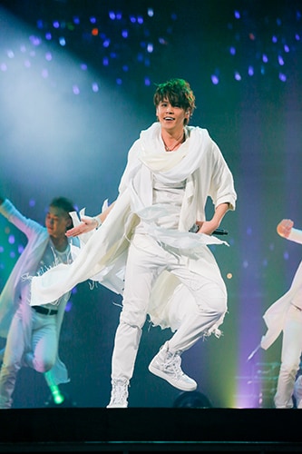 宮野真守「MAMORU MIYANO LIVE TOUR 2015-16 ～GENERATING!～」最終公演の様子。（Photo by hajime kamiiisaka）