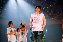 宮野真守「MAMORU MIYANO LIVE TOUR 2015-16 ～GENERATING!～」最終公演の様子。（Photo by hajime kamiiisaka）